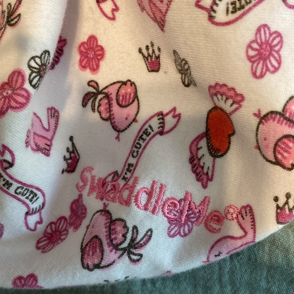 Aden & Anais swaddles sleep sack swaddle Me Pink baby girl small medium 0-3 mo - Picture 2 of 5